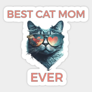 Cool Cat Sunglasses-wearing Kitties for the Feline-Obsessed Sticker